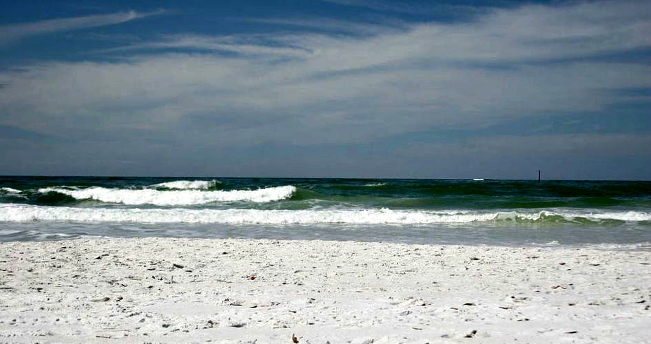 Siesta Key beach waves